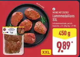 Aldi Nord MEINE METZGEREI Lammmedaillons XXL Angebot