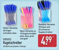 Aldi Nord EXPERTIZ Kugelschreiber Angebot