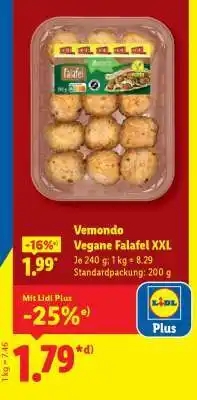 Lidl Vemondo Vegane Falafel XXL Angebot