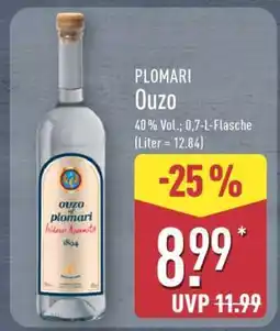 Aldi Nord Plomari Ouzo Angebot