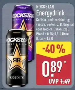 Aldi Nord ROCKSTAR Energydrink Angebot