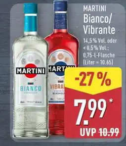 Aldi Nord MARTINI Bianco/Vibrante Angebot