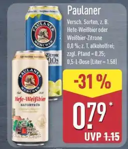 Aldi Nord Paulaner Angebot