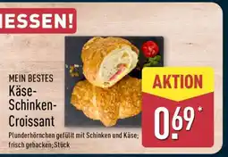 Aldi Nord MEIN BESTES Käse-Schinken-Croissant Angebot