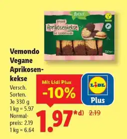 Lidl Vemondo Vegane Aprikosenkekse Angebot