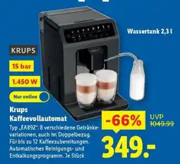 Lidl KRUPS Kaffeevollautomat Angebot