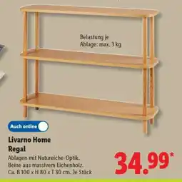 Lidl LIVARNO home Regal Angebot