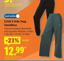 Lidl Crivit X Jette Joop Sweathose Angebot