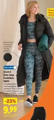 Lidl Crivit x Jette Joop Funktions-tights Angebot