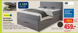 Lidl sun garden Boxspringbett Angebot