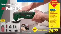Lidl PARKSIDE Multifunktionswerkzeug Angebot