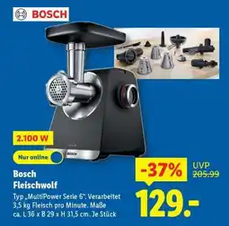Lidl Bosch Fleischwolf Angebot