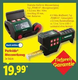 Lidl PARKSIDE Messwerkzeug Angebot
