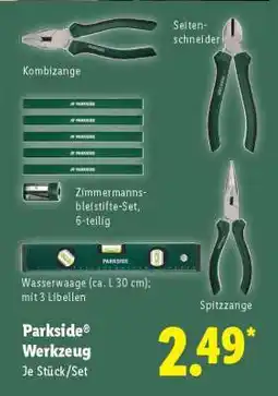 Lidl Parkside Werkzeug Angebot