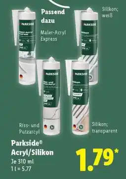 Lidl Parkside Acryl/Silikon Angebot