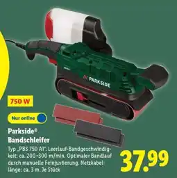 Lidl PARKSIDE Bandschleifer Angebot