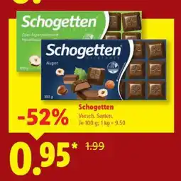 Lidl Schogetten Angebot