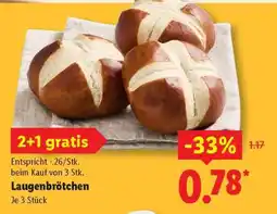 Lidl Laugenbrötchen Angebot