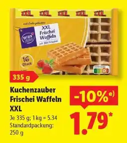 Lidl Kuchenzauber Frischei Waffeln XXL Angebot