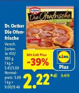 Lidl DR. OETKER Die Ofenfrische Angebot