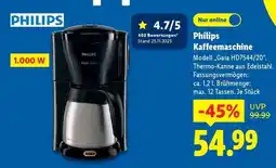 Lidl PHILIPS Kaffeemaschine Angebot
