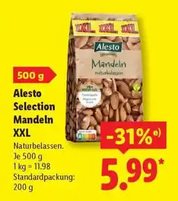 Lidl Alesto Selection Mandeln XXL Angebot