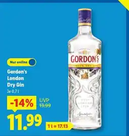 Lidl Gordon’s London Dry Gin Angebot