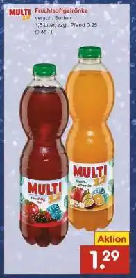 Netto Marken-Discount Fruchtsaftgetränke Angebot