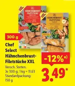 Lidl Chef Select Hähnchenbrust-Filetstücke XXL Angebot