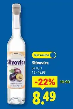 Lidl Slivovica Angebot