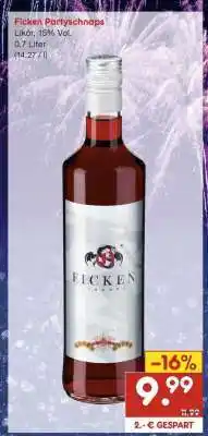 Netto Marken-Discount Ficken Partyschnaps Angebot