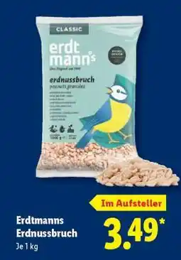 Lidl Erdtmanns Erdnussbruch Angebot