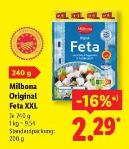 Lidl Milbona Original Feta XXL Angebot