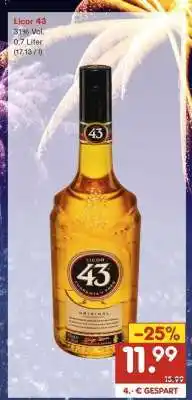 Netto Marken-Discount Licor 43 Angebot