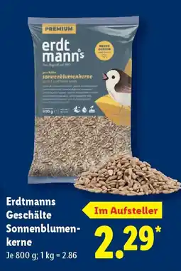 Lidl Erdtmanns Geschälte Sonnenblumenkerne Angebot