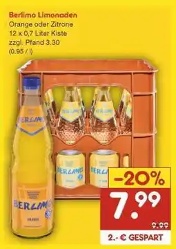 Netto Marken-Discount Berlimo Limonaden Angebot