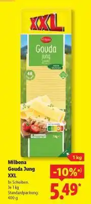 Lidl Milbona Gouda Jung XXL Angebot