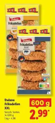 Lidl Dulano Frikadellen XXL Angebot
