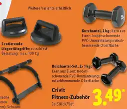 Lidl Crivit Fitness-Zubehör Angebot