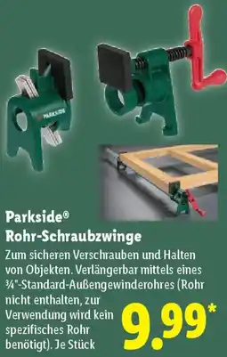 Lidl Parkside Rohr-Schraubzwinge Angebot