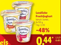 Lidl Landliebe Fruchtjoghurt Angebot