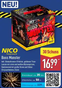 Aldi Nord NICO Feuerwerk Boss Monster Angebot