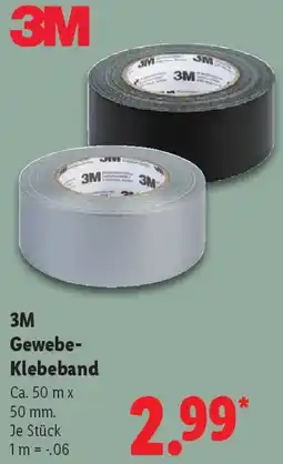 Lidl 3M Gewebe Klebeband Angebot