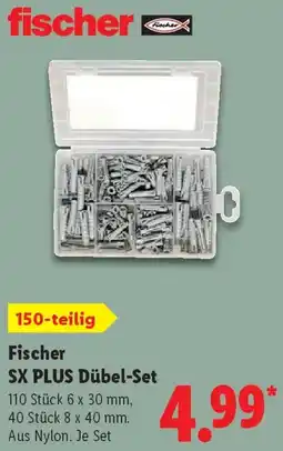 Lidl Fischer SX PLUS Dübel-Set Angebot