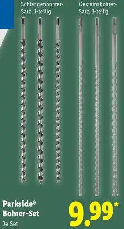 Lidl Parkside Bohrer-Set Angebot
