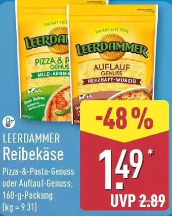 Aldi Nord LEERDAMMER Reibekäse Angebot