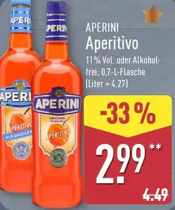 Aldi Nord APERINI Aperitivo Angebot
