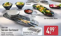Aldi Nord CROFTON Servier-Sortiment Angebot