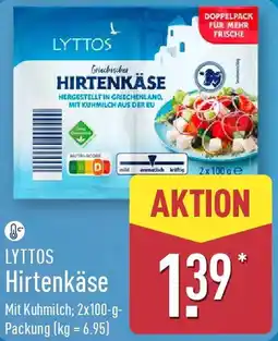 Aldi Nord LYTTOS Hirtenkäse Angebot