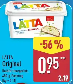 Aldi Nord LÄTTA Original Angebot
